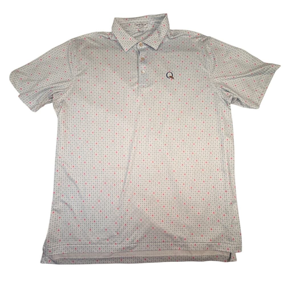 Peter Millar Performance Summer Comfort Skull-in One Polo-Quail Hollow Golf Club